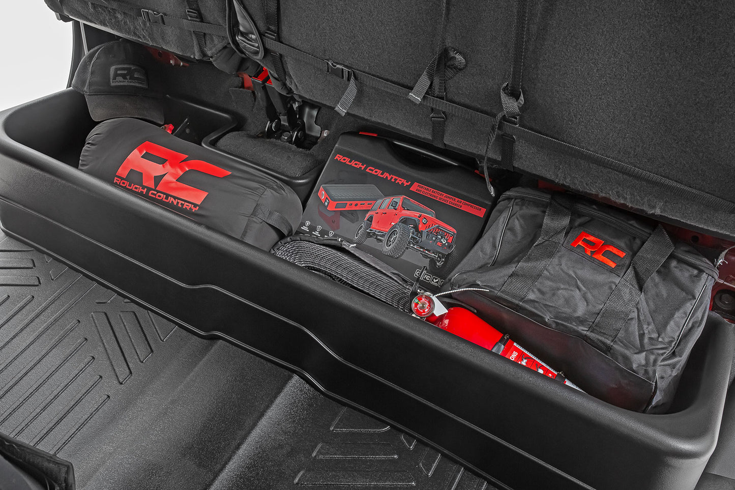 Under Seat Storage | Crew Cab | Chevy/GMC 1500/2500HD/3500HD (19-24)