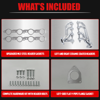 Ceramic Shorty Headers – LS 2002–2013