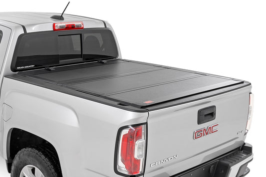 Hard Tri-Fold Flip Up Bed Cover | 6' Bed | Chevy/GMC Canyon/Colorado (15-24)