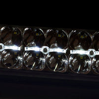 12 Inch Black Series LED Light Bar | Dual Row | White DRL