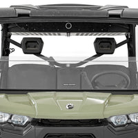 Half Windshield | Scratch Resistant | Can-Am Defender HD 5/HD 8/HD 9/HD 10