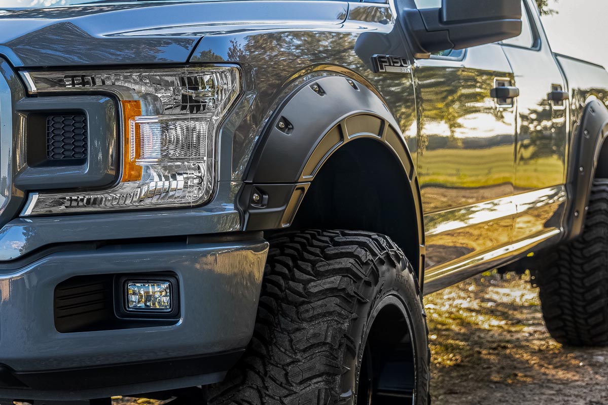 Fender Flares | Defender | G1 Absolute Black | Ford F-150 2WD/4WD (2015-2020)