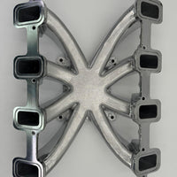 Polished Aluminum Single Plane Carburetor Swap Intake Manifold Compatible with GM LS Gen III/IV LS3 L92 Engines 6.2L V8 Rectangular Port Heads 2500-7000 RPM With Seals & Bolts L76 L76 L77 L94 L96 6.0L