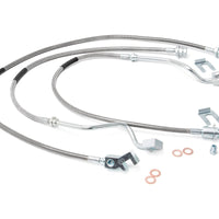 Brake Lines | Stainless | FR & RR | 4-6 Inch Lift | Ford F-250/F-350 Super Duty (99-04)