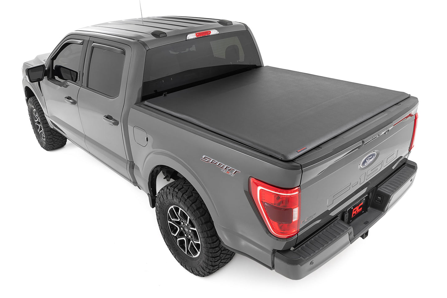 Soft Roll Up Bed Cover | 5'7" Bed | Ford F-150/F-150 Lightning/Raptor  (15-24)