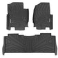 Flex-Fit Floor Mats | Front and Rear | Ford F-250/F-350 Super Duty (17-24)