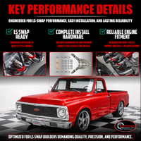 Stainless Shorty Headers – LS Swap 4.8–6.2 with Upgraded MLS Gaskets