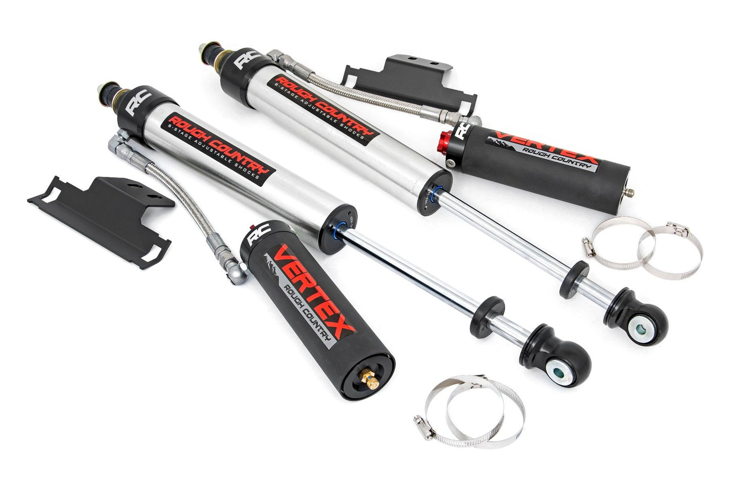 Vertex 2.5 Adjustable Rear Shocks | 3" | Toyota Tacoma 2WD/4WD (2005-2023)