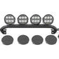 Light Bar Mount | 6.5 Inch Round LED (Quad) | OE Modular Steel | Ford Bronco (21-24)