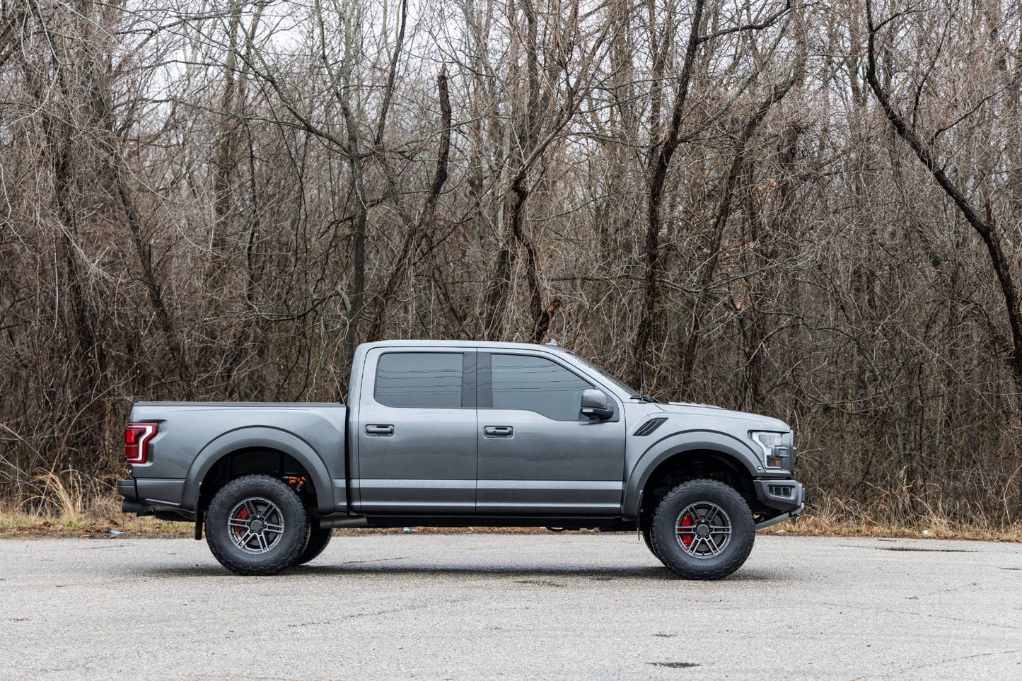 Caliper Covers | Front and Rear | Red | Elec Brakes | Ford Expedition/F-150/Raptor