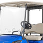 Vented Full Windshield | Scratch Resistant | Yamaha Drive2 Golf Cart