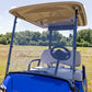 Vented Full Windshield | Scratch Resistant | Yamaha Drive2 Golf Cart