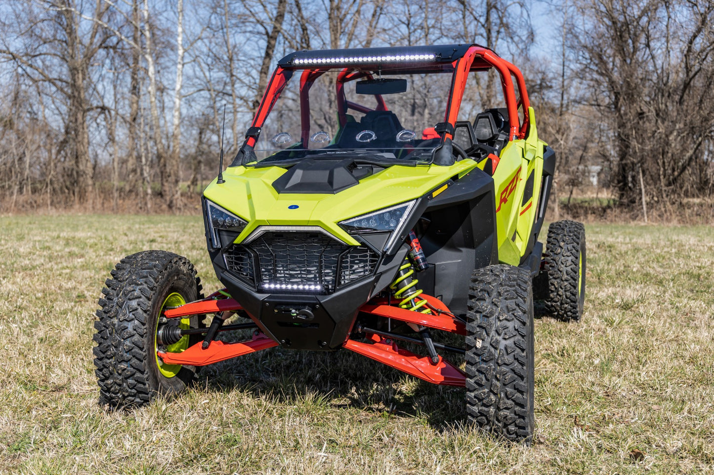 Vented Full Windshield | Scratch Resistant | Polaris RZR Turbo R