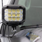 LED Light Kit | Ditch Mount | 2" Black Pair | Flood | Chevy 1500 & Chevy/GMC 2500HD/3500HD (07-14)