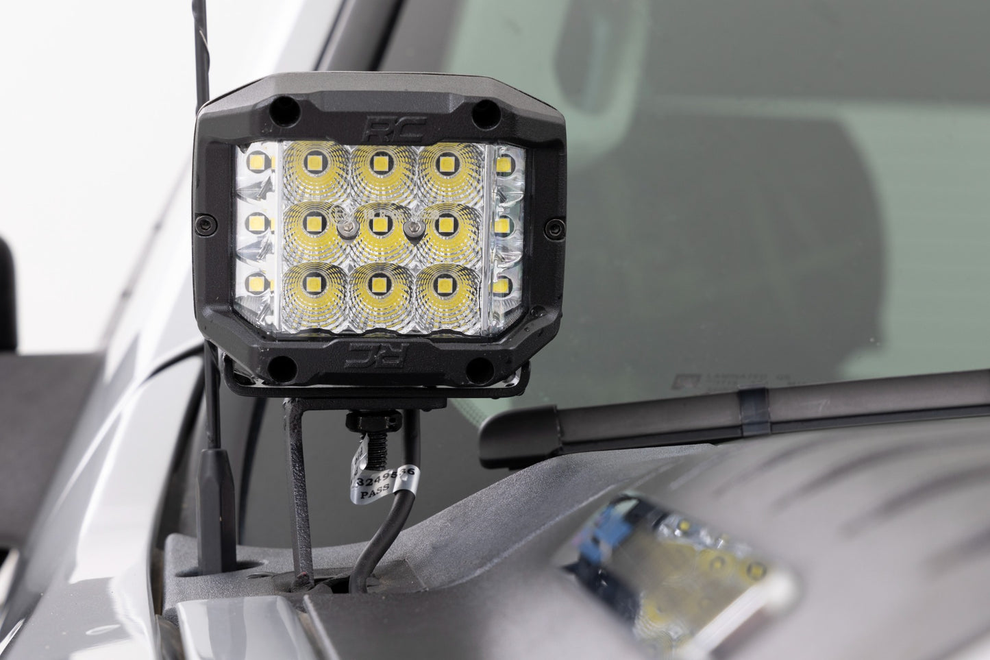 LED Light Kit | Ditch Mount |  3" OSRAM | Wide | Chevy 1500 & Chevy/GMC 2500HD/3500HD (07-14)