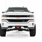 LED Ditch Light Kit | 2in Black Pair | Flood | Chevy/GMC 1500 (14-18 & Classic)