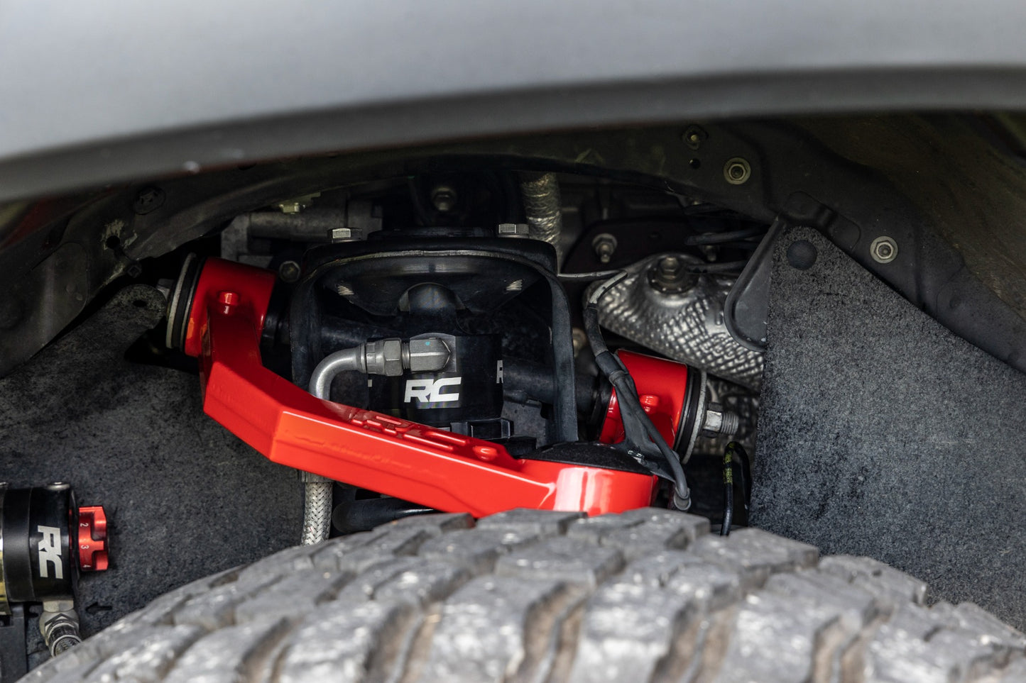 Red Forged Upper Control Arms | 3.5" Of Lift | Toyota 4Runner (10-24)/Tacoma (05-23)