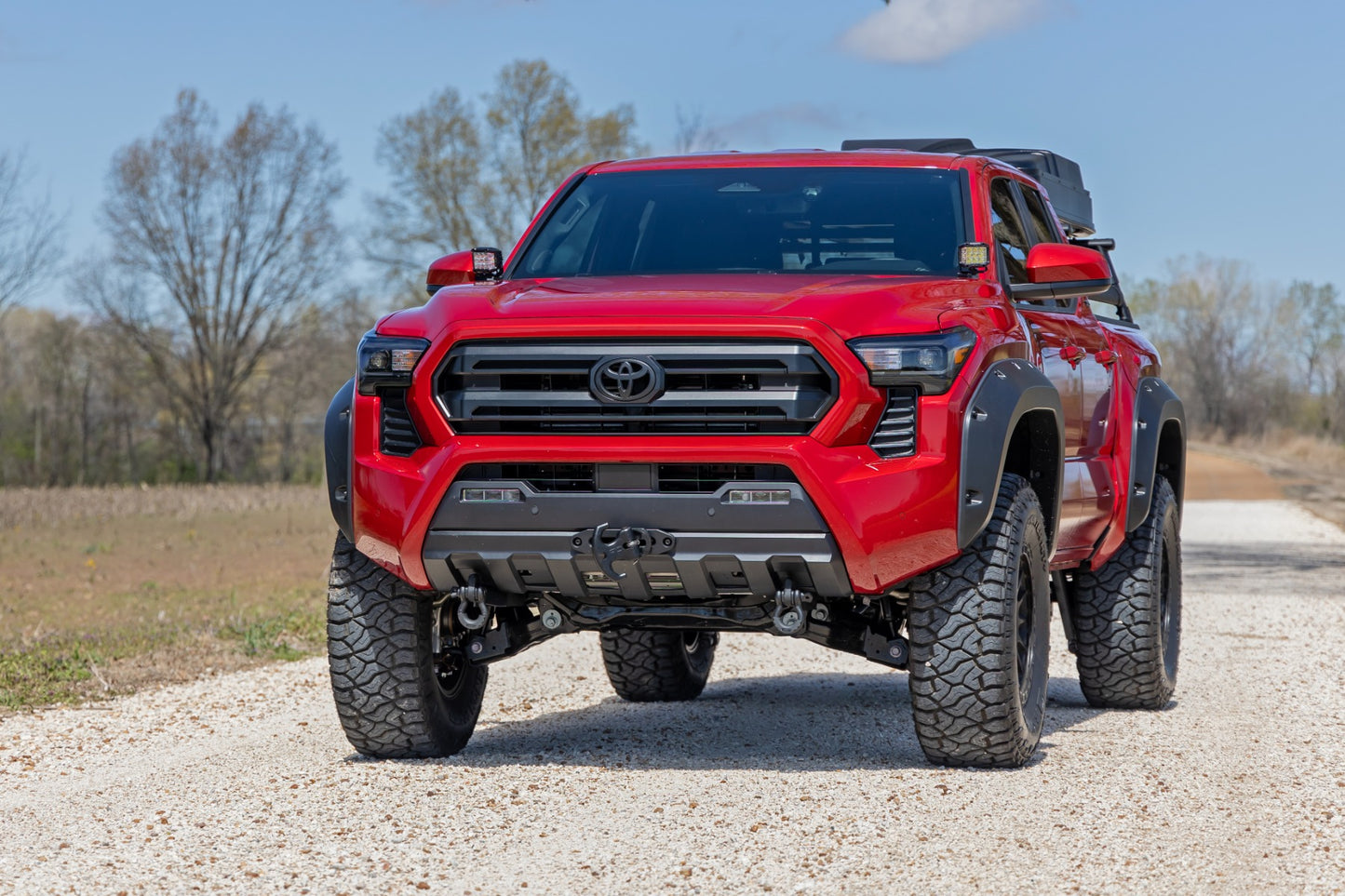 LED Light Kit | Ditch Mount | 2" Black Pair | Flood | Toyota Tacoma (2024)