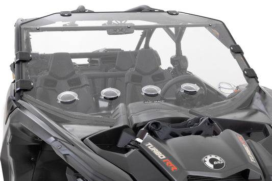 Vented Full Windshield | Scratch Resistant | Can-Am Maverick X3