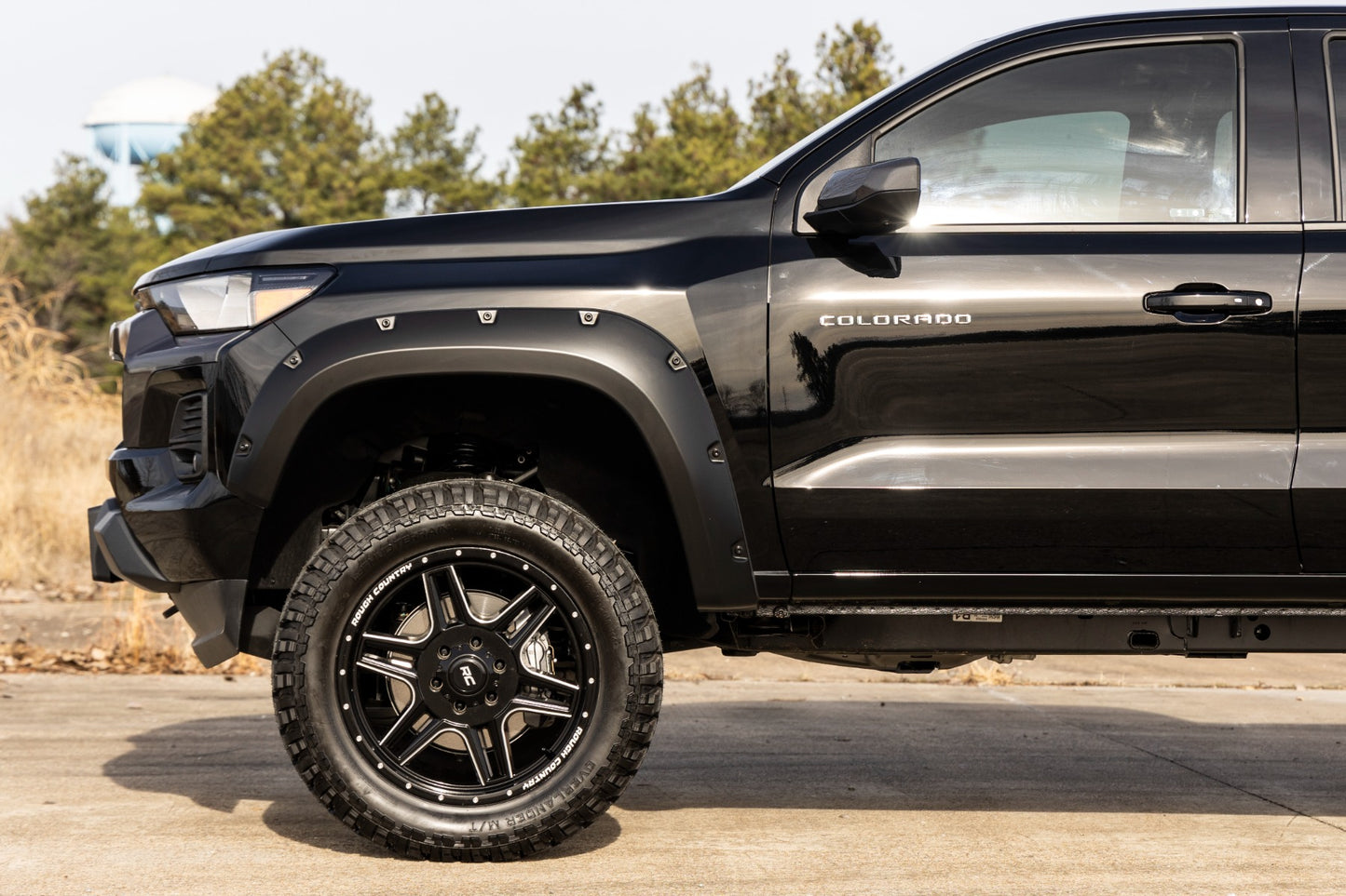 Pocket Fender Flares | GAZ Summit White | Chevy Colorado 2WD/4WD (2023-2024)