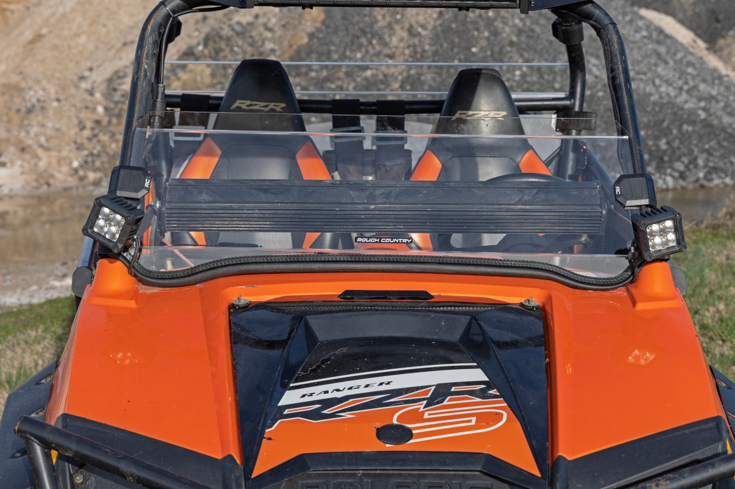 Half Windshield | Scratch Resistant | Polaris RZR 800