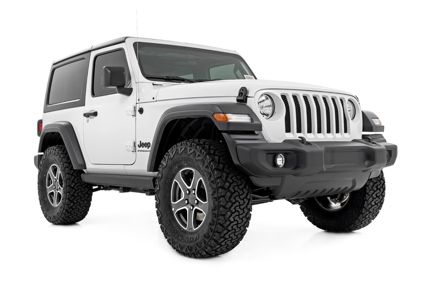 Power Running Boards | Dual Electric Motor | 2 Door | Jeep Wrangler JL (18-24)