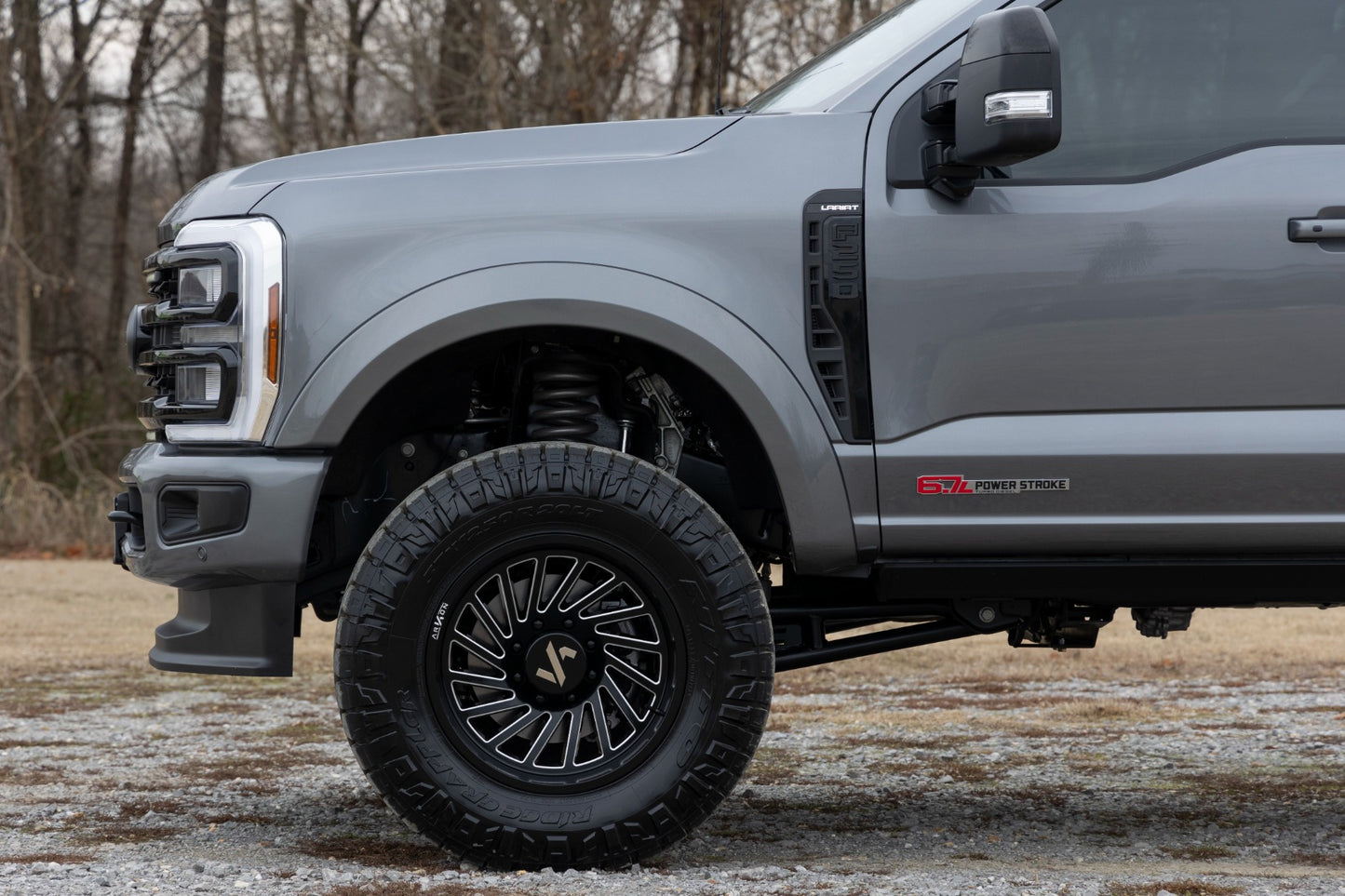 Sport Fender Flares | D1 Stone Gray | Ford F-250/F-350 Super Duty (23-24)