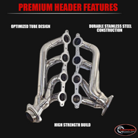Stainless Shorty Headers – 1999–2001 GM 4.8 5.3
