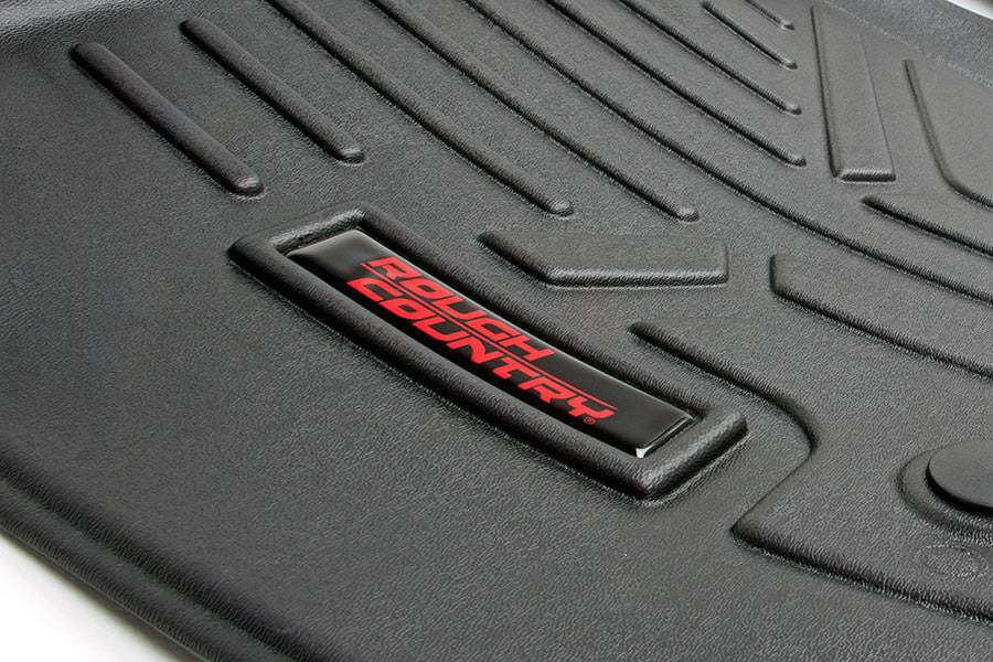 Floor Mats | FR & RR | Over Hump | Ford F-150 (15-24)/F-150 Lightning (22-24)/Raptor (17-24)