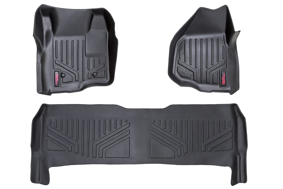 Floor Mats | FR & RR | Depressed Pedal | Ford F-250/F-350 Super Duty (11-16)