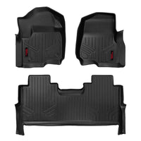 Floor Mats | Front and Rear | Ford F-250/F-350 Super Duty 2WD/4WD (2017-2024)