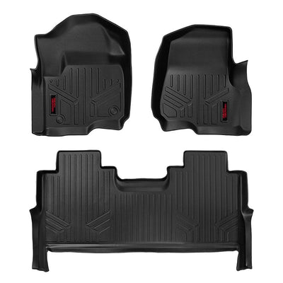 Floor Mats | Front and Rear | Ford F-250/F-350 Super Duty 2WD/4WD (2017-2024)