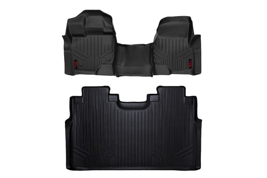 Floor Mats | FR & RR | Over Hump | Ford F-150 (15-24)/F-150 Lightning (22-24)/Raptor (17-24)