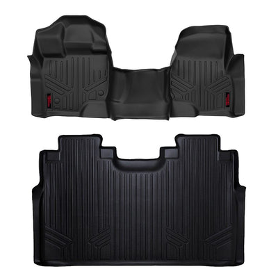 Floor Mats | FR & RR | Over Hump | Ford F-150 (15-24)/F-150 Lightning (22-24)/Raptor (17-24)