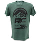 Rough Country T-Shirt | RC Mountains | Forest Green | SM