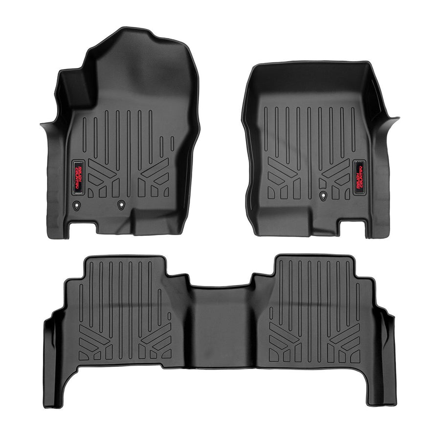 Floor Mats | FR & RR | Crew Cab | Nissan Frontier 2WD/4WD (2008-2021)