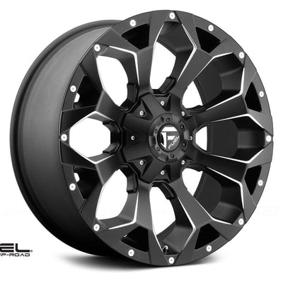 Fuel Assault One-Piece Gloss-Black Wheel | 17x9 | 5x4.5/5x5 | -12mm