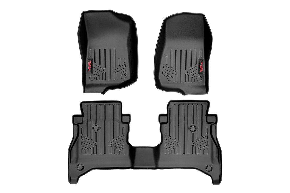 Floor Mats | FR & RR | RR Non-Lock | Jeep Gladiator JT 4WD (2020-2024)