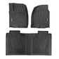 Flex-Fit Floor Mats | FR & RR | FR Bucket | Crew | Chevy/GMC 1500/2500HD/3500HD (19-24)