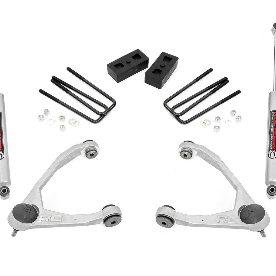 3.5 Inch Lift Kit | Cast Steel | N3 Strut | Chevy/GMC 1500 (14-16)