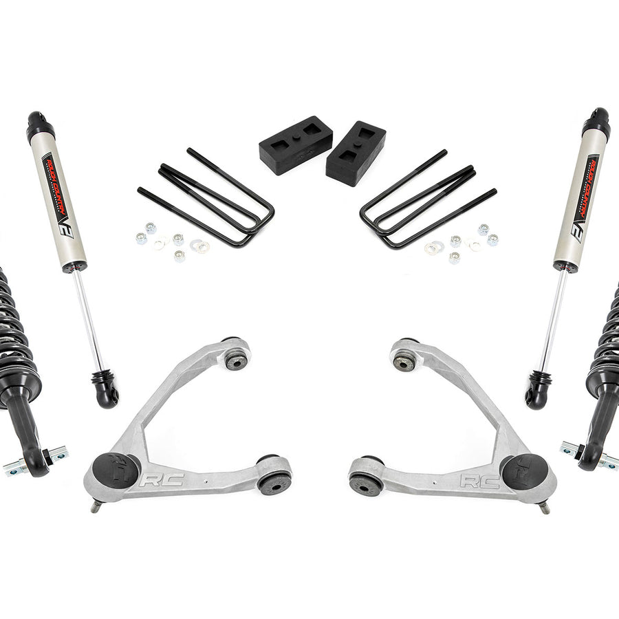 3.5 Inch Lift Kit | Forged UCA | Cast Steel | Vertex/V2 | Chevy/GMC 1500 (07-13)