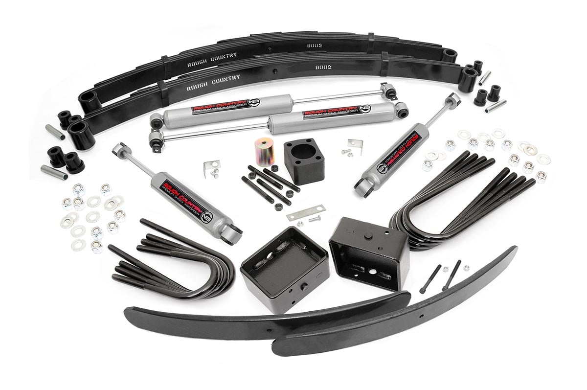 6 Inch Lift Kit | Rear Blocks | Chevy C3500/K3500 Truck 4WD (1988-1991)