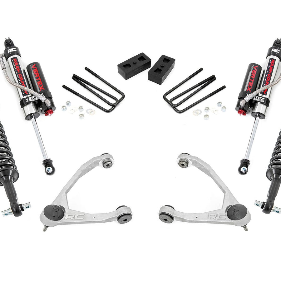 3.5 Inch Lift Kit | Forged UCA | Cast Steel | Vertex | Chevy/GMC 1500 (07-13)