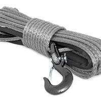 Synthetic Rope | 3/8 Inch | 85 Ft Length | Gray