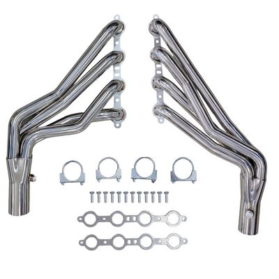 Exhaust Header for 1999–2006 GM 4.8L/5.3L/6.0L – Polished