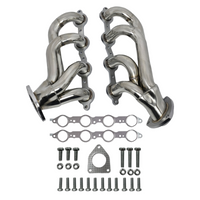 Stainless Shorty Headers – LS 2002–2013 with Upgraded MLS Gaskets