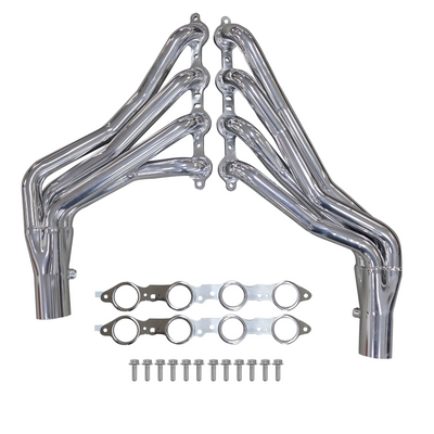Long Tube Headers for LS Swaps Polished 304 Stainless Steel (Ceramic Coated LS Swap Long Tube Headers)