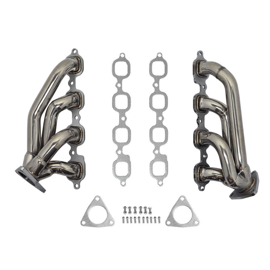 Stainless Shorty Headers – 2014–2020 GM 5.3 6.2