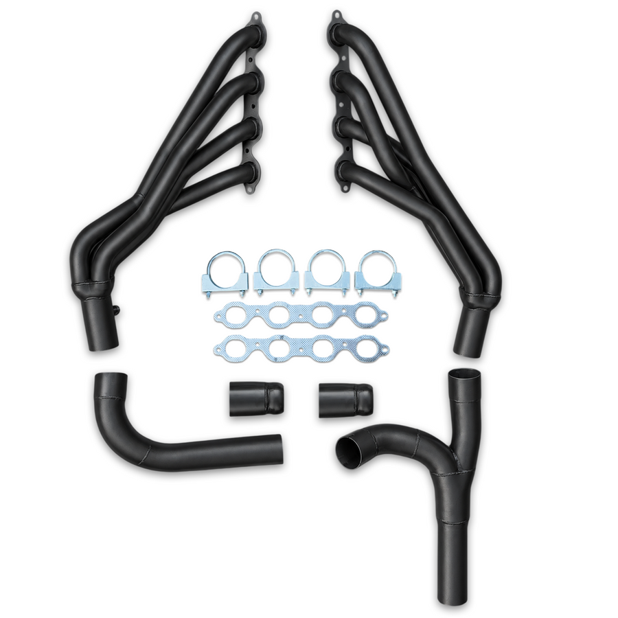 Black Shorty Headers – 2014–2018 GM 5.3 6.2