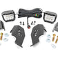 LED Light Kit | Cage Mount | 2" Chrome Pair | Wide Angle | Honda Talon 1000R